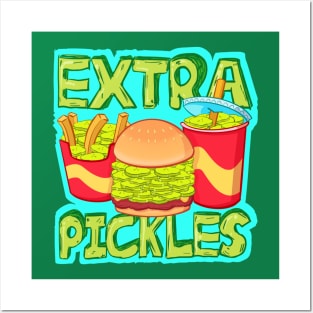 Extra Pickles Posters and Art